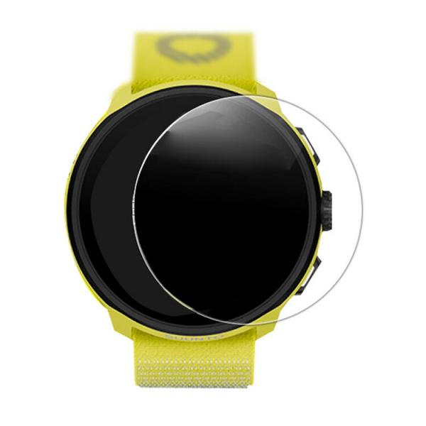 SUUNTO Run ガラスフィルム 強化ガラス 2枚セット 液晶保護プロテクター/ガラス フィルム 液晶保護強化ガラス スント ラン 反射防止 硬度9H