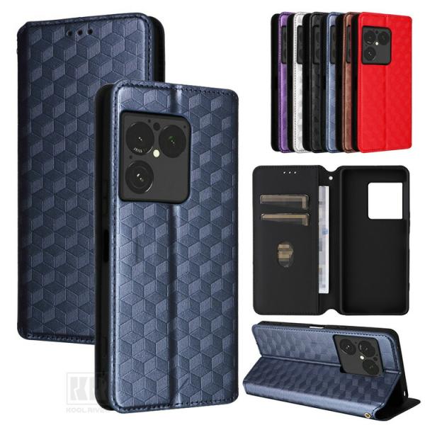 Xperia 1 VIII対応 ケース 手帳型 カバー PUレザー 幾何学模様 手帳型PUレザーケース スタンド機能 カード収納 かっこいい Sony  ソニー