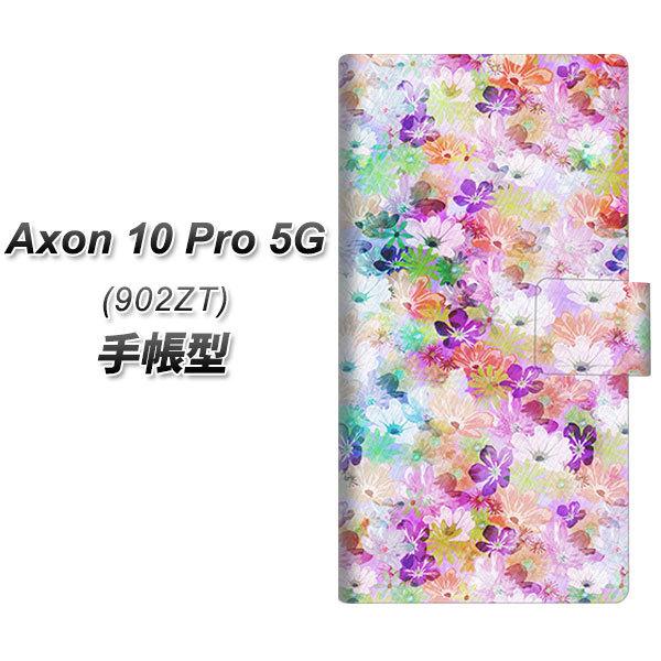 ZTE �A�N����10 Pro 5G 902ZT �蒠�^ �X�}�z�P�[�X SC873 ���o�e�B�v�����g �v���X�h�t�����[ �p�[�v�� UV��� ���J��