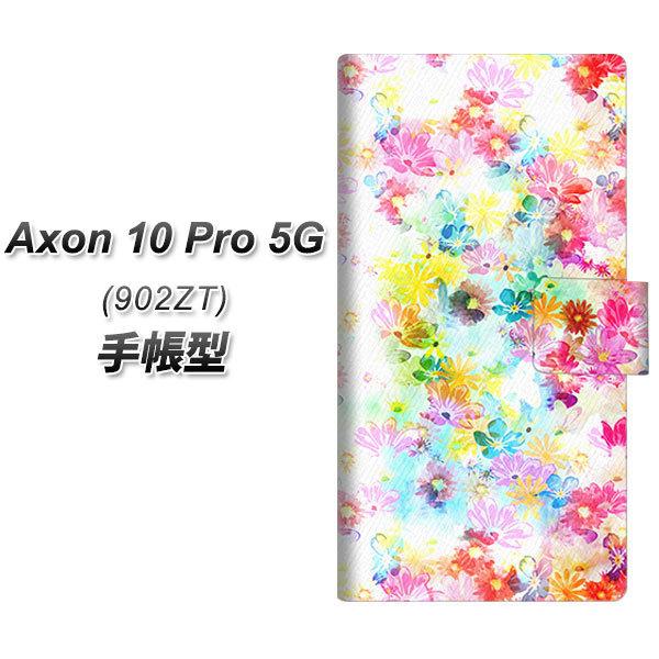 ZTE �A�N����10 Pro 5G 902ZT �蒠�^ �X�}�z�P�[�X SC876 ���o�e�B�v�����g �v���X�h�t�����[ �z���C�g UV��� ���J��