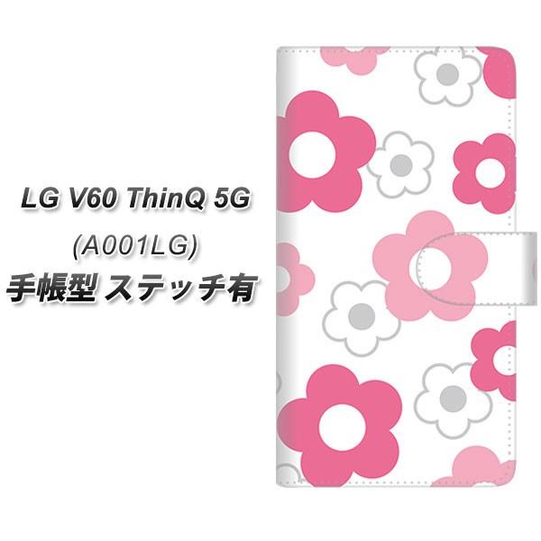 LG V60 ThinQ �V���L���[ 5G A001LG �蒠�^ �X�}�z�P�[�X �y�X�e�b�`�^�C�v�z SC924 �f�C�W�[ �s���N UV��� ���J��