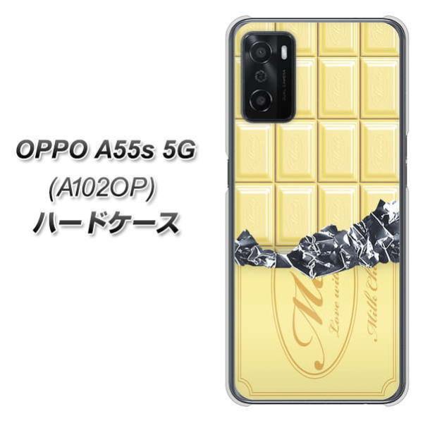�I�b�| A55s 5G A102OP �n�[�h�P�[�X �J�o�[ 553 �`���R-�z���C�g �f�ރN���A UV���