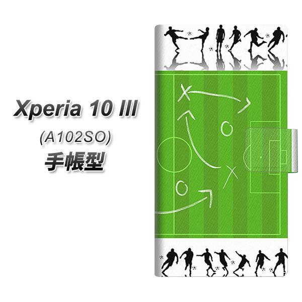 Y!mobile �G�N�X�y���A10 III A102SO �蒠�^ �X�}�z�P�[�X 304 �T�b�J�[�헪�{�[�h UV��� ���J��