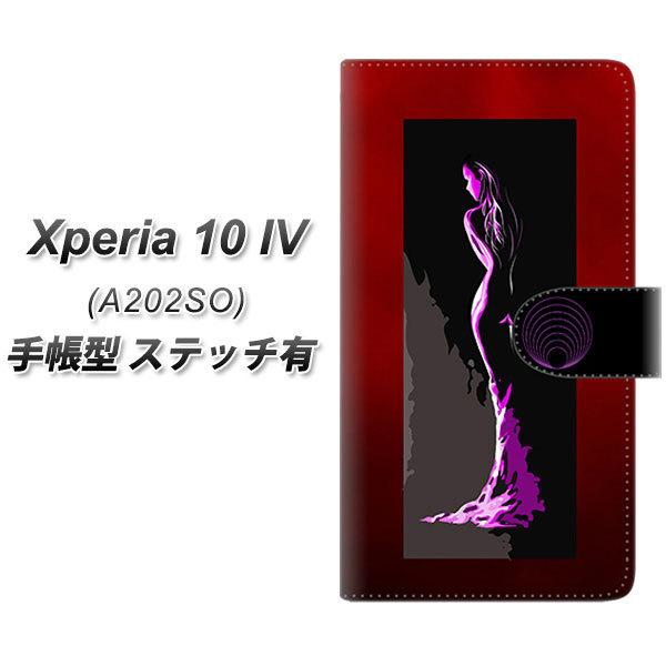 SoftBank Xperia 10 IV A202SO �蒠�^�X�}�z�P�[�X �y�X�e�b�`�^�C�v�z YF948 �J���[���f�B09 ���J��
