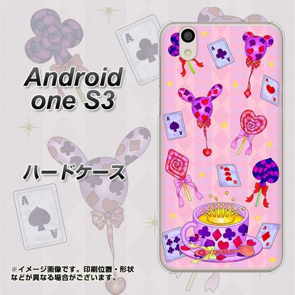 Y!mobile �A���h���C�h���� S3 �n�[�h�P�[�X �J�o�[ AG817 �g�����v�e�B�[(�s���N) �f�ރN���A UV���