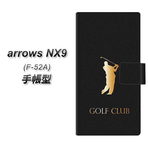 docomo �A���[�Y NX9 F-52A �蒠�^ �X�}�z�P�[�X 610 GOLFCLUB UV��� ���J��