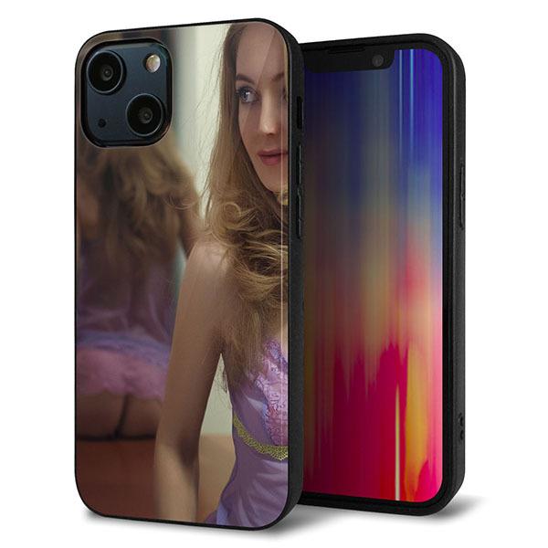 iPhone13 mini P[X Jo[ w KX TPU fUC Kv KM886 ~[   [֑