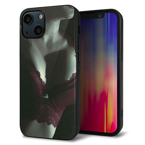 iPhone13 mini �P�[�X �J�o�[ �w�� �K���X TPU �f�U�C�� �K���v�� KM887 �����W�F���[ ��� ���� ���[���֑�������