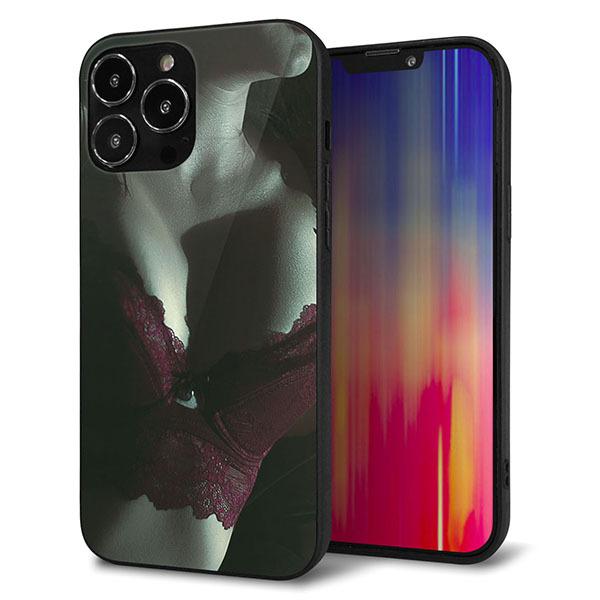 iPhone13 Pro Max �P�[�X �J�o�[ �w�� �K���X TPU �f�U�C�� �K���v�� KM887 �����W�F���[ ��� ���� ���[���֑�������