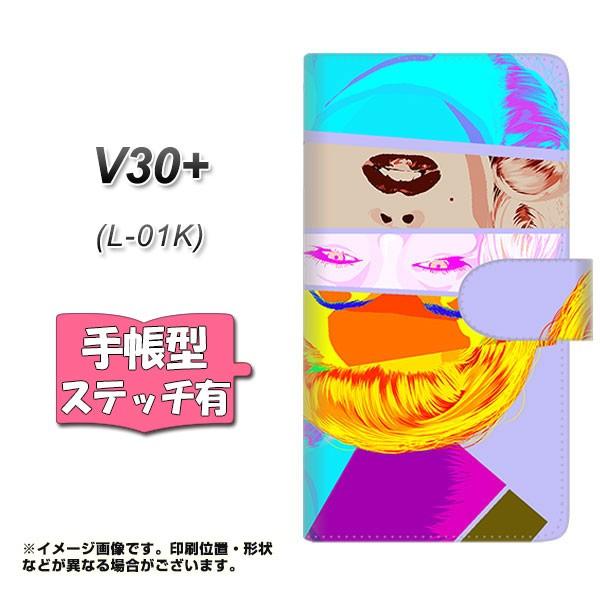 V30�v���X L-01K �蒠�^ �X�}�z�P�[�X �y�X�e�b�`�^�C�v�z YJ211 �t�� �}�������������[ ������� ���J��
