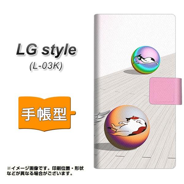 �h�R�� LG style�@L-03K �蒠�^ �X�}�z�P�[�X YA943 CAT WITCH ���J��