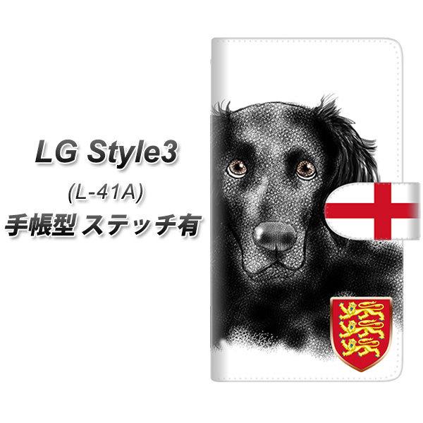 LG style3 L-41A �蒠�^ �X�}�z�P�[�X �y�X�e�b�`�^�C�v�z YD982 �t���b�g�R�[�e�b�h���g���o�[01 UV��� ���J��