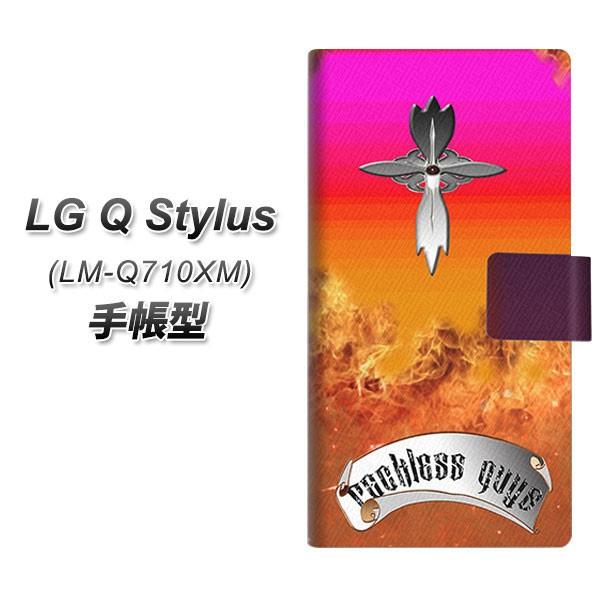 SIM�t���[�X�}�z LG Q Stylus LM-Q710XM �蒠�^ �X�}�z�P�[�X YC887 �N���X�t���A ���J��