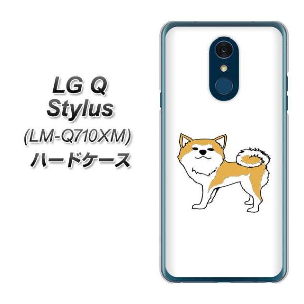 SIMt[X}z LG Q Stylus LM-Q710XM n[hP[X Jo[ YJ163  Dog 킢 Hc fރNA UV