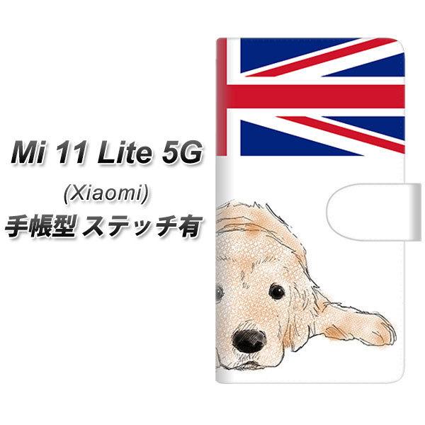 �V���I�~ Mi 11 Lite 5G �蒠�^ �X�}�z�P�[�X �y�X�e�b�`�^�C�v�z YD825 �S�[���f��01 UV��� ���J��