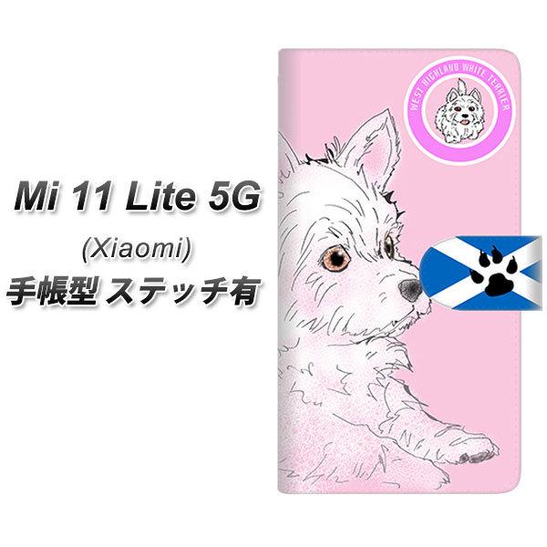 �V���I�~ Mi 11 Lite 5G �蒠�^ �X�}�z�P�[�X �y�X�e�b�`�^�C�v�z YD951 �E�G�X�g�n�C�����h�z���C�g�e���A02 UV��� ���J��