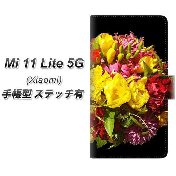 �V���I�~ Mi 11 Lite 5G �蒠�^ �X�}�z�P�[�X �y�X�e�b�`�^�C�v�z YI883 �t�����[�S UV��� ���J��