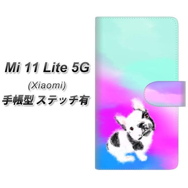 �V���I�~ Mi 11 Lite 5G �蒠�^ �X�}�z�P�[�X �y�X�e�b�`�^�C�v�z YJ227 �� �C�k ���� �t�����` �u���h�b�N ���킢�� UV��� ���J��