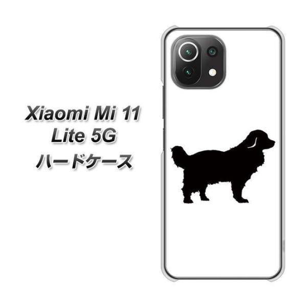 �V���I�~ Mi 11 Lite 5G �n�[�h�P�[�X �J�o�[ YJ172 �� Dog �S�[���f�����g���o�[  �� �f�ރN���A UV���