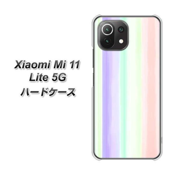�V���I�~ Mi 11 Lite 5G �n�[�h�P�[�X �J�o�[ YJ309 �X�g���C�v �f�ރN���A UV���