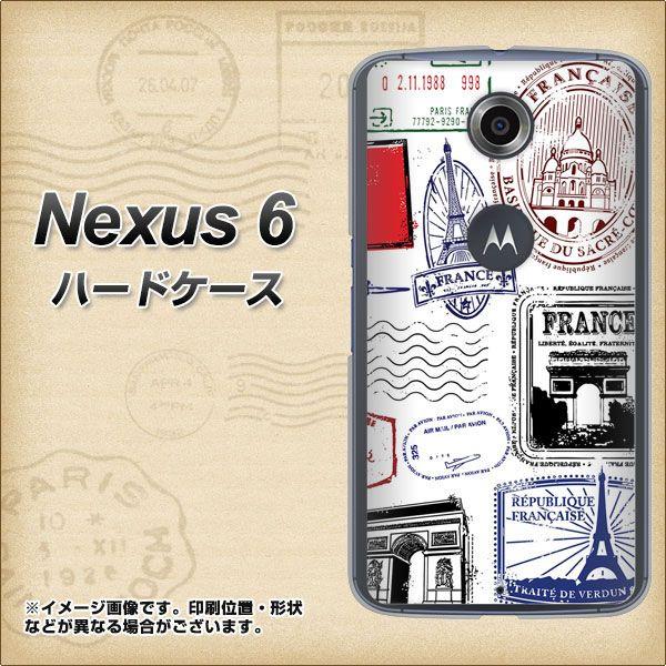 Nexus 6 NEXUS6 �n�[�h�P�[�X �J�o�[ 592 FRANCE �f�ރN���A UV���