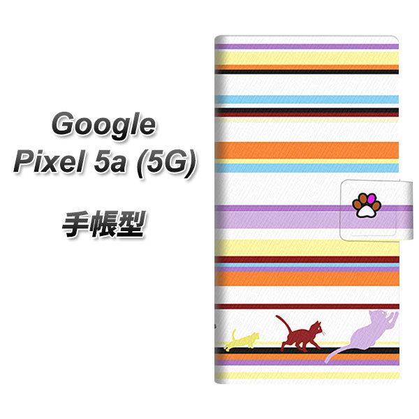 Google Pixel 5a (5G) �蒠�^ �X�}�z�P�[�X YA887 �X�g���C�v�l�R01 UV��� ���J��