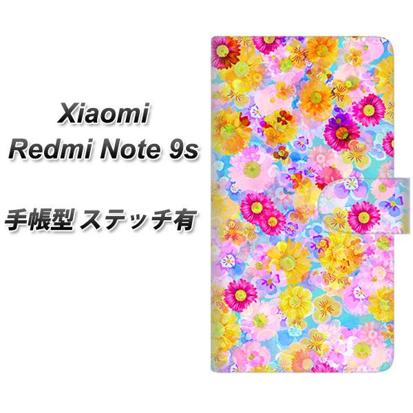 �V���I�~ Redmi Note 9s �蒠�^ �X�}�z�P�[�X �y�X�e�b�`�^�C�v�z SC870 ���o�e�B�v�����g �t���[���h�p���t�@�� �u���[ UV��� ���J��