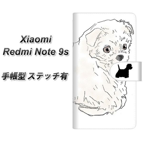 �V���I�~ Redmi Note 9s �蒠�^ �X�}�z�P�[�X �y�X�e�b�`�^�C�v�z YD950 �E�G�X�g�n�C�����h�z���C�g�e���A01 UV��� ���J��