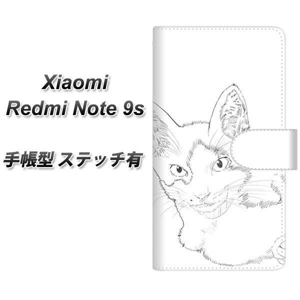 シャオミ Redmi Note 9s 手帳型 スマホケース ステッチタイプ Yj154 ネコ 手描き イラスト おしゃれ Uv印刷 横開き Redmi Dbpyj154 スマホケース専門店 けーたい自慢 通販 Yahoo ショッピング