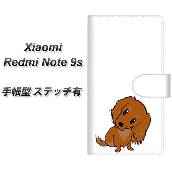 �V���I�~ Redmi Note 9s �蒠�^ �X�}�z�P�[�X �y�X�e�b�`�^�C�v�z YJ175 �� Dog �~�j�`���A�_�b�N�X�t���h UV��� ���J��