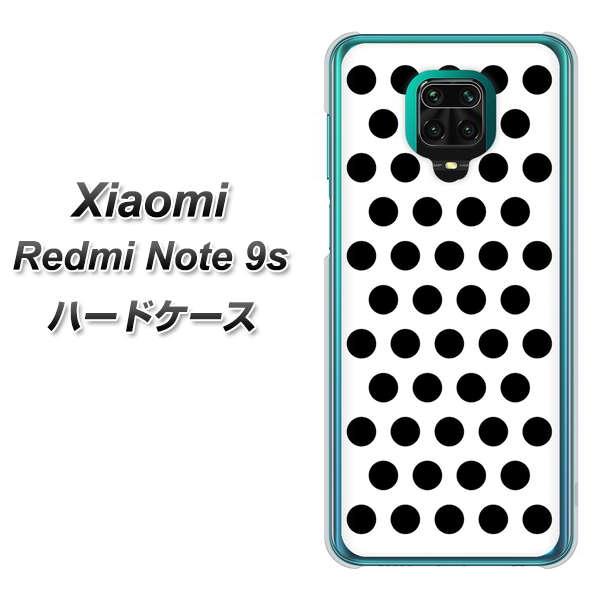 �V���I�~ Redmi Note 9s �n�[�h�P�[�X �J�o�[ VA914 �h�b�g �z���C�g×�u���b�N �f�ރN���A UV���