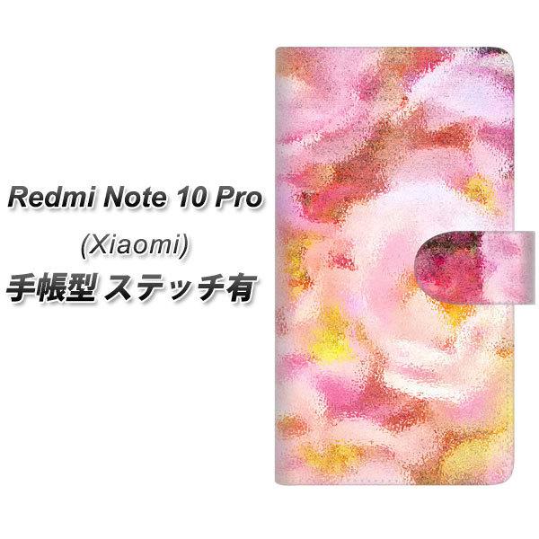 �V���I�~ Redmi Note 10 Pro �蒠�^ �X�}�z�P�[�X �y�X�e�b�`�^�C�v�z YI881 �t�����[�Q UV��� ���J��