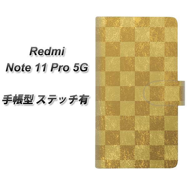 SIM�t���[ Xiaomi Redmi Note 11 Pro 5G �蒠�^�X�}�z�P�[�X �y�X�e�b�`�^�C�v�z 619 �s���͗l-�� ���J��