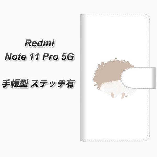 SIM�t���[ Xiaomi Redmi Note 11 Pro 5G �蒠�^�X�}�z�P�[�X �y�X�e�b�`�^�C�v�z FD820 �n���l�Y�~�i���i�j ���J��