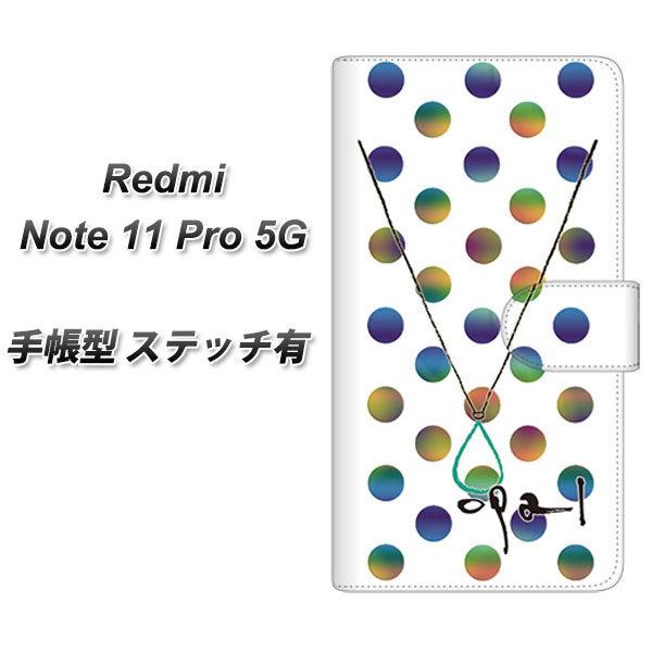 SIM�t���[ Xiaomi Redmi Note 11 Pro 5G �蒠�^�X�}�z�P�[�X �y�X�e�b�`�^�C�v�z OE819 10���I�p�[�� ���J��
