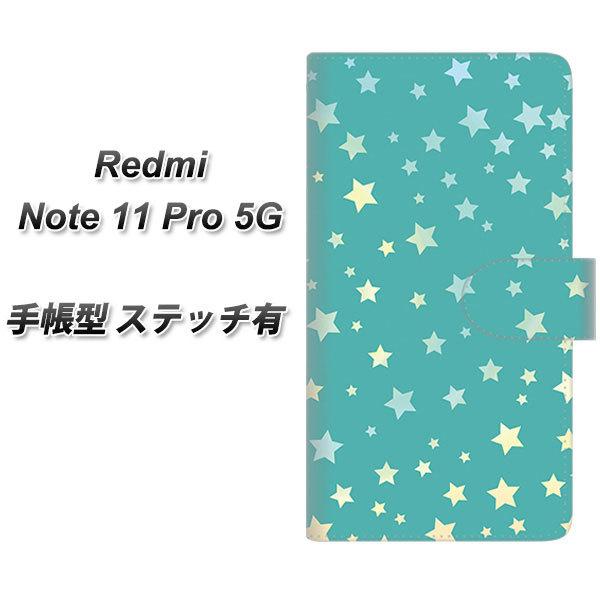 SIM�t���[ Xiaomi Redmi Note 11 Pro 5G �蒠�^�X�}�z�P�[�X �y�X�e�b�`�^�C�v�z SC898 �����v�����g �O���[�� ���J��
