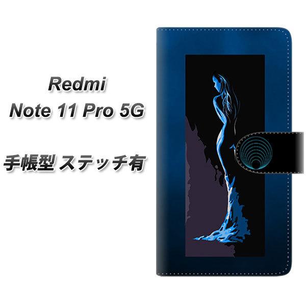 SIM�t���[ Xiaomi Redmi Note 11 Pro 5G �蒠�^�X�}�z�P�[�X �y�X�e�b�`�^�C�v�z YF949 �J���[���f�B10 ���J��