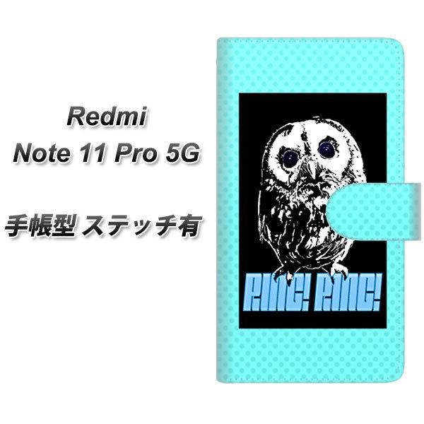 SIM�t���[ Xiaomi Redmi Note 11 Pro 5G �蒠�^�X�}�z�P�[�X �y�X�e�b�`�^�C�v�z YG807 �A�E��08 ���J��