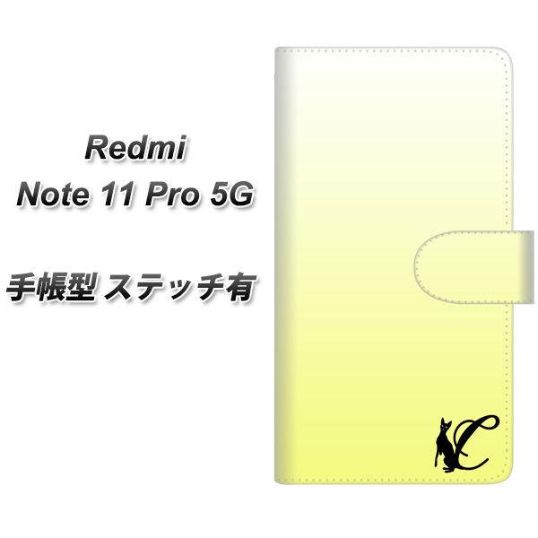 SIM�t���[ Xiaomi Redmi Note 11 Pro 5G �蒠�^�X�}�z�P�[�X �y�X�e�b�`�^�C�v�z YI844 �C�j�V���� �l�R C ���J��