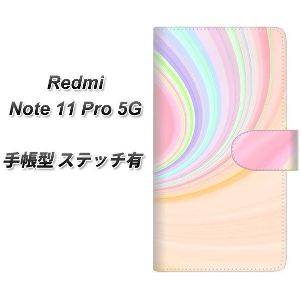SIM�t���[ Xiaomi Redmi Note 11 Pro 5G �蒠�^�X�}�z�P�[�X �y�X�e�b�`�^�C�v�z YJ307 �}�[�u�� ���J��