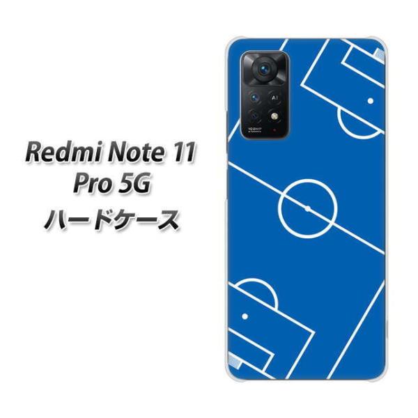 SIM�t���[ Xiaomi Redmi Note 11 Pro 5G �n�[�h�P�[�X IB922 SOCCER_�s�b�` �f�ރN���A UV���