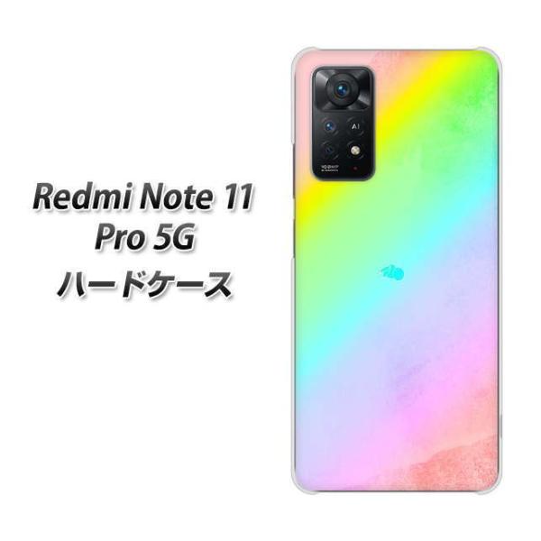 SIM�t���[ Xiaomi Redmi Note 11 Pro 5G �n�[�h�P�[�X YJ287 �f�U�C�� �f�ރN���A UV���