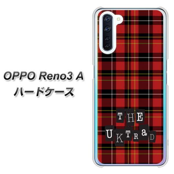 SIM�t���[ �I�b�| Reno3 A �n�[�h�P�[�X �J�o�[ 547 THE�`�F�b�N �f�ރN���A UV���