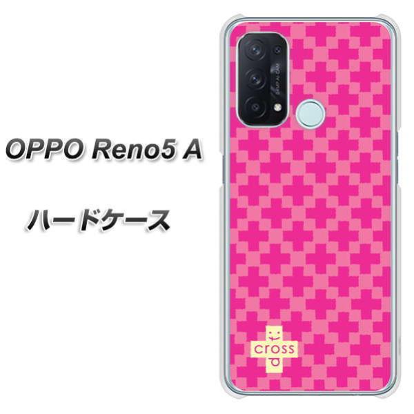 SIM�t���[ �I�b�| Reno5 A �n�[�h�P�[�X �J�o�[ IB901 �N���X�h�b�g_�s���N �f�ރN���A UV���