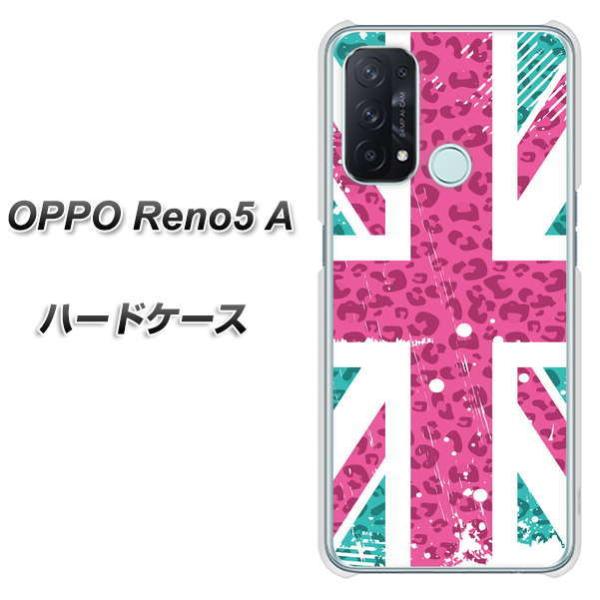 SIM�t���[ �I�b�| Reno5 A �n�[�h�P�[�X �J�o�[ SC807 ���j�I���W���b�N �s���N�q���E���r���e�[�W �f�ރN���A UV���