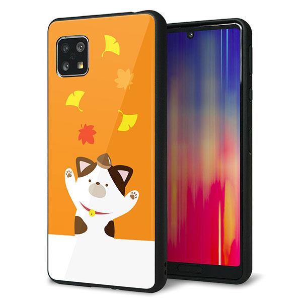 docomo AQUOS sense4 SH-41A �P�[�X �J�o�[ �w�� �K���X TPU �f�U�C�� �K���v�� TA018 �H�݂� ��� ���� ���[���֑�������