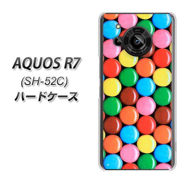 docomo AQUOS R7 SH-52C �n�[�h�P�[�X 448 �}�[�u���`���R �f�ރN���A UV���