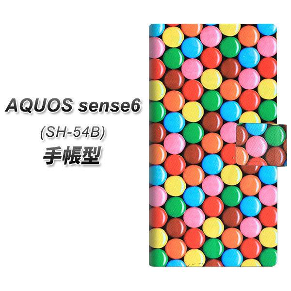 �A�N�I�X �Z���X6 SH-54B �蒠�^ �X�}�z�P�[�X 448 �}�[�u���`���R UV��� ���J��