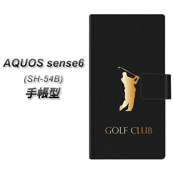 �A�N�I�X �Z���X6 SH-54B �蒠�^ �X�}�z�P�[�X 610 GOLFCLUB UV��� ���J��