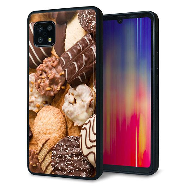 au AQUOS sense6 SHG05 �P�[�X �J�o�[ �w�� �K���X TPU �f�U�C�� �K���v�� 442 �N�b�L�[mix ��� ���� ���[���֑�������